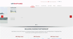 Desktop Screenshot of mr-shipyard.com