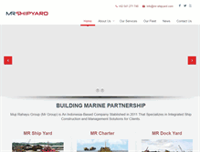 Tablet Screenshot of mr-shipyard.com